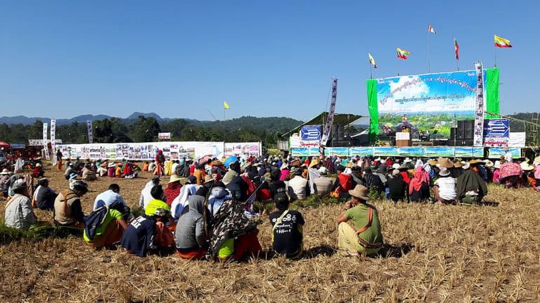 ၵေႃႁူမ်ႈသၢင်ႈ ၸဝ်ႈႁႆႈၸဝ်ႈၼႃးၸိုင်ႈတႆး shan state farmers network conference 2016 4